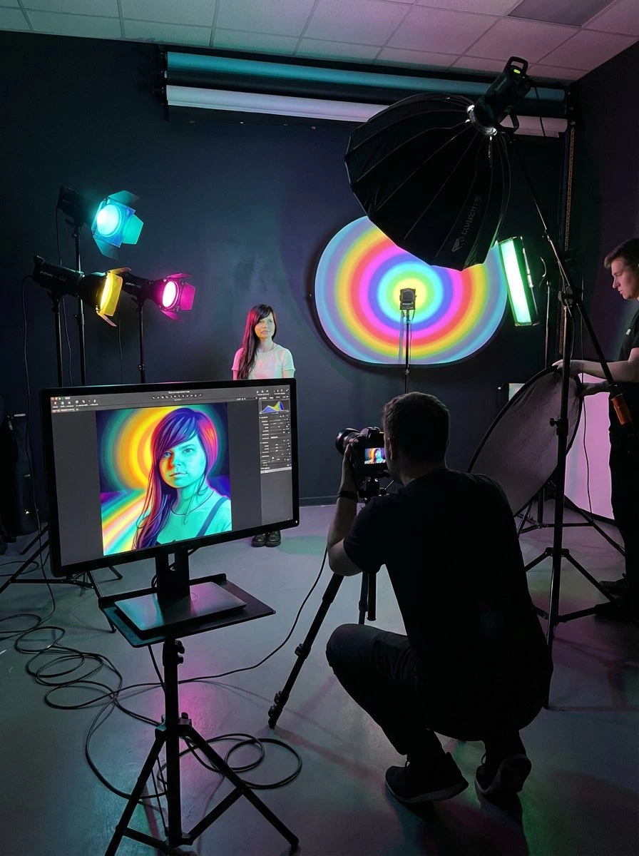 Photo Behind the Scenes