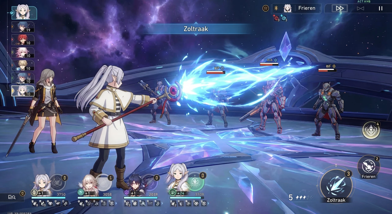 Game Battle Scene